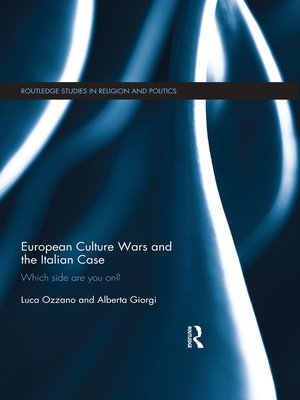 cover image of European Culture Wars and the Italian Case